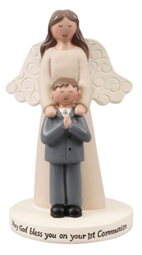 Picture of HOLY COMMUNION ANGEL STATUE BO